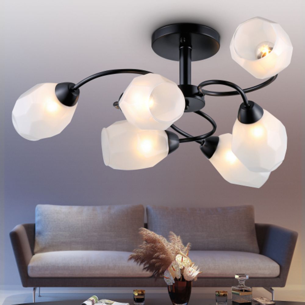 Люстра Rivoli Gloria 9089-306 6 * Е14 40 Вт модерн | Rivoli