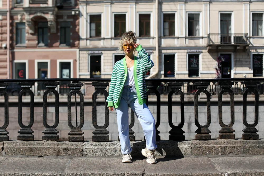 Кардиган с пуговицами