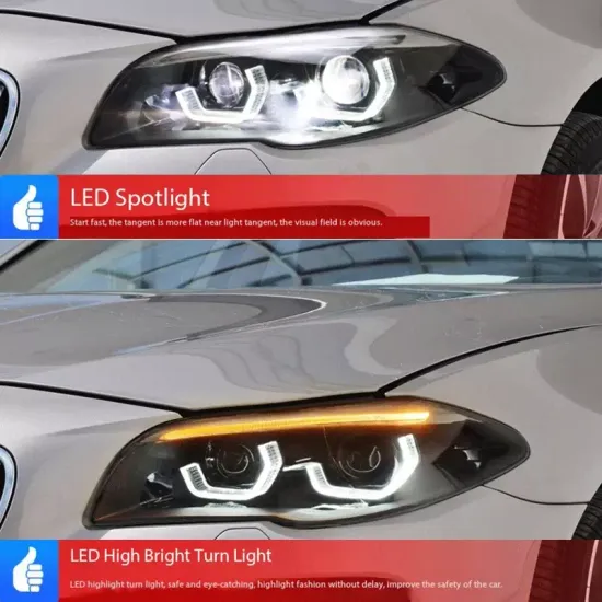 Передние фары БМВ 5 серии F10 2011-2017 V3 type