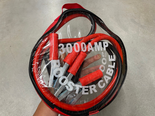 Провода пусковые (3000АMP, 1.9 метра), прикуривания в сумке, серия: спорт
