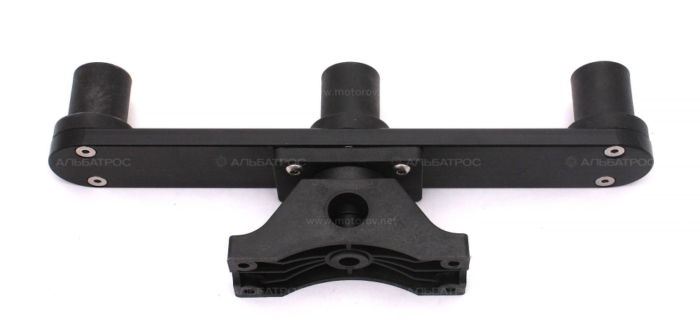 Опора на леер для 3-х держателей удочки