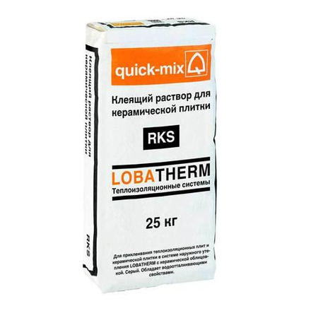 Quick-Mix RKS, мешок 25 кг - Клеящий раствор для керамической плитки