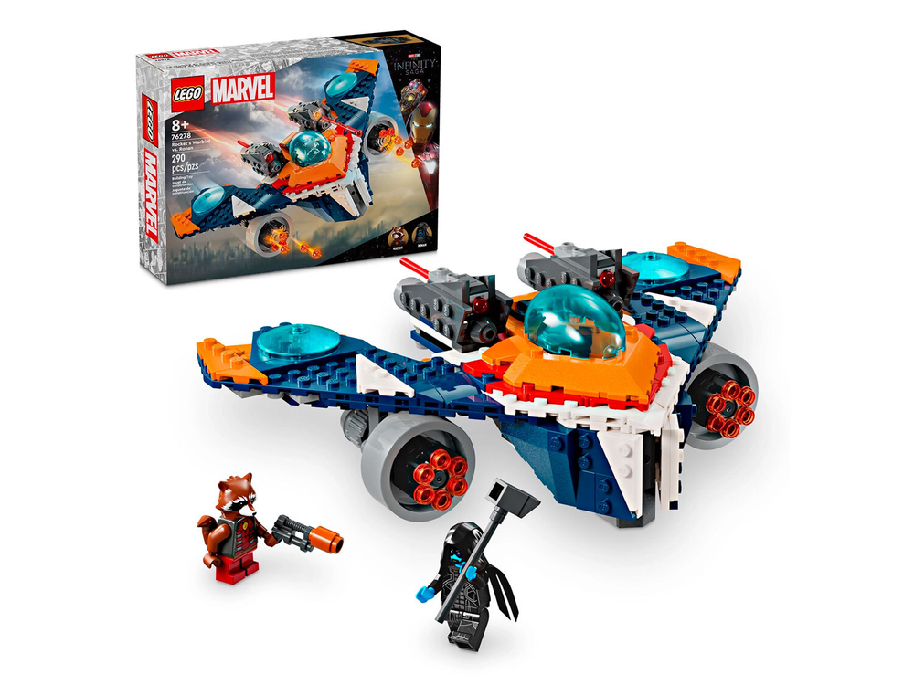 LEGO Super Heroes 76278 «Боевая птица Ракеты против Ронана» — стражи галактики