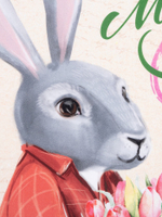 Полотенце Этель «8 Марта» 40×73 см, 100% хлопок, саржа 190 г/м²