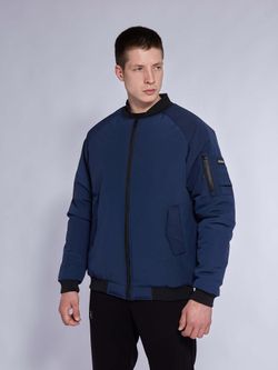 Бомбер AW24 синий
