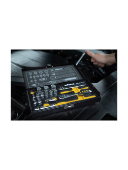 Набор инструментов 18 предметов 1/4 Inforce, Сталь Cr-V, Профессиональный, 06-07-13