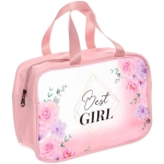 Косметичка универсальная «Best girl», цвет как на фото, 21*31*12см