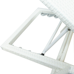 Шезлонг с матрасом E1001 (серо-коричневый) Бриз