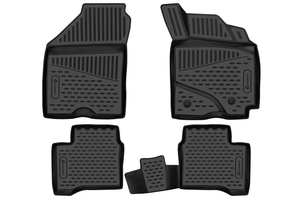 Коврики в салон для SUZUKI Swift 2016- правый руль Хэтч, 4шт. (полиуретан) ELEMENT3DAN0444210K