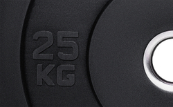 Диск каучуковый 25 кг TRN (черный)