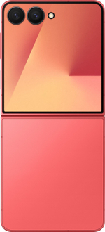 Смартфон Samsung Galaxy Z Flip7 12 ГБ/512 ГБ коралловый (Coralred)