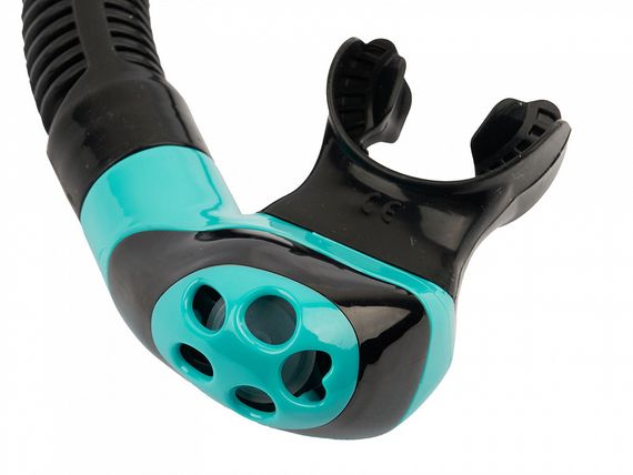 Трубка детская Sargan Максима юниор черный/бирюзовый