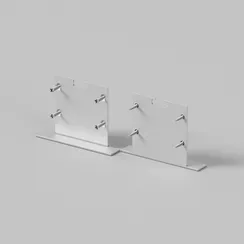 Комплект заглушек (для профиля 50x35) 2 шт., ALM-5035T-S-EC 642034 Led Strip 642034