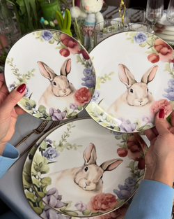 Тарелка для горячих блюд 25.5см First Lady Пасхальные традиции