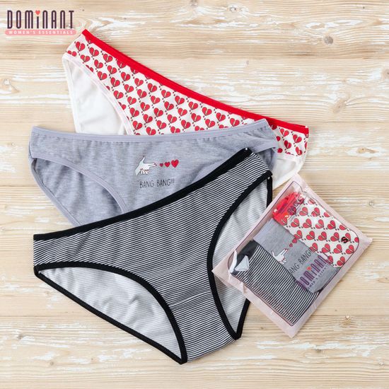 Трусики женские DOMINANT 35000-86, BIKINI, 3 шт. в уп.
