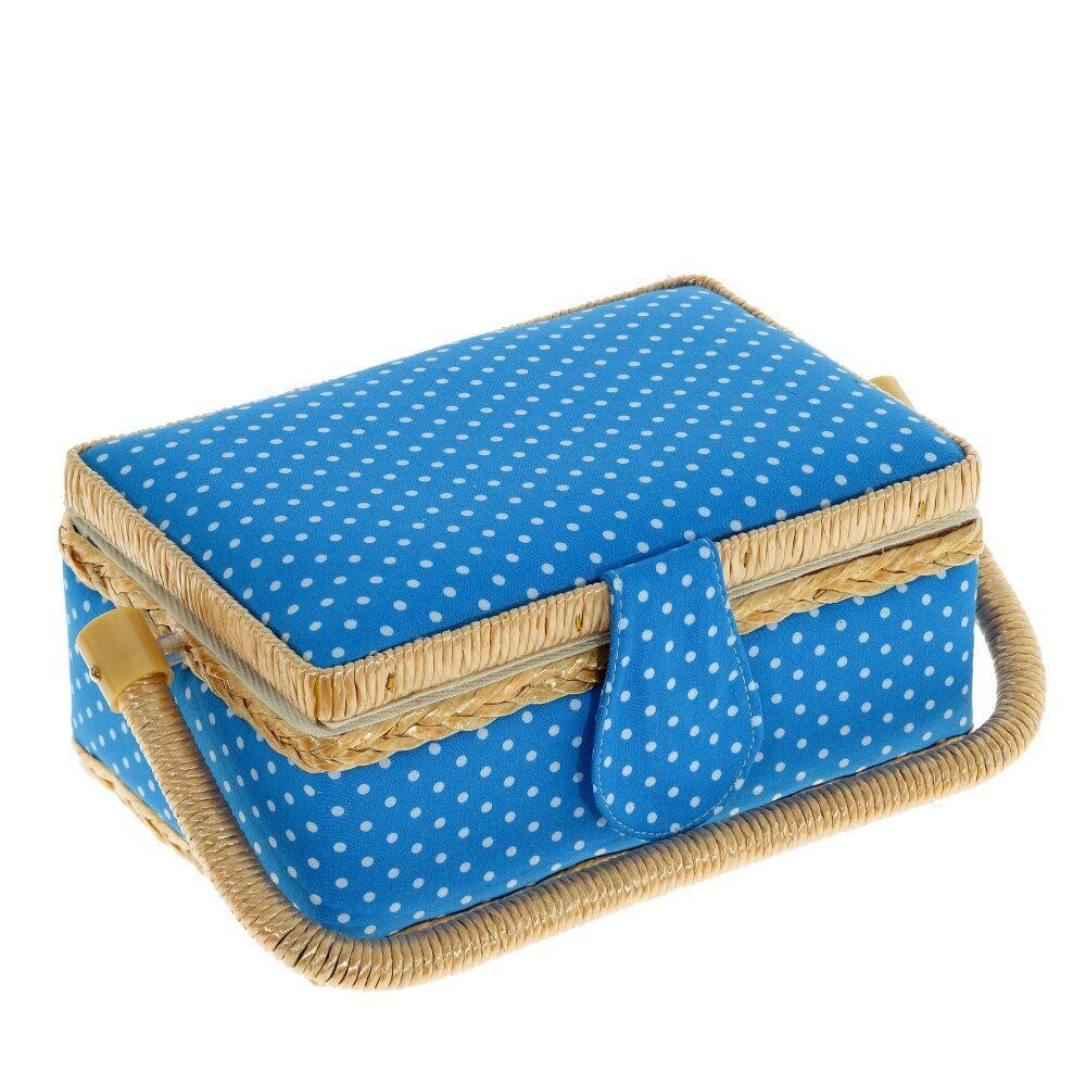 GAEM Шкатулка для рукоделия (с подносом и набором для шитья), L23 W13 H10 см