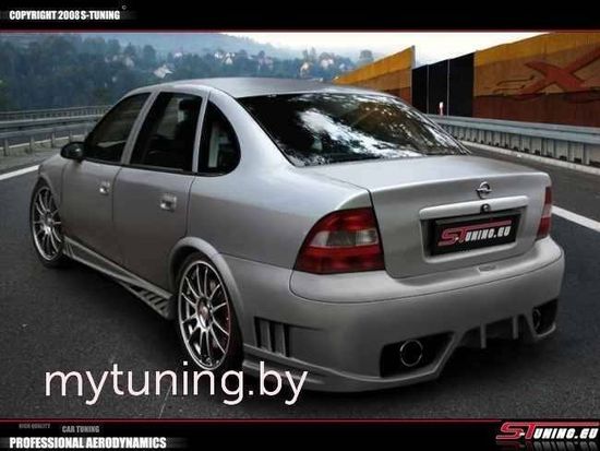 Задний бампер BMB на Opel Vectra B