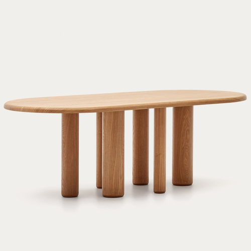 Овальный кухонный стол из массива дуба - MALEN