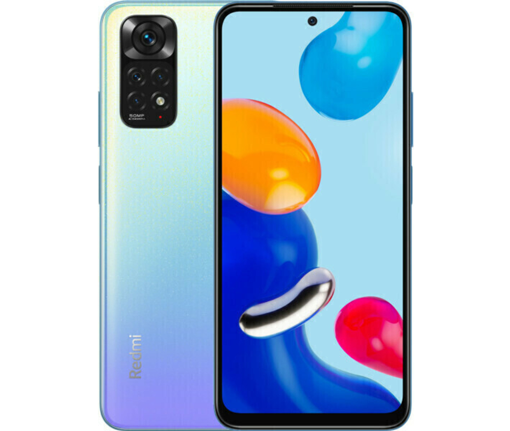 Смартфон Xiaomi Redmi Note 11 4/64 ГБ Global, синие звезды - цена 14 500  руб | Купить в Симферополе и Крыму Gadjet Crimea