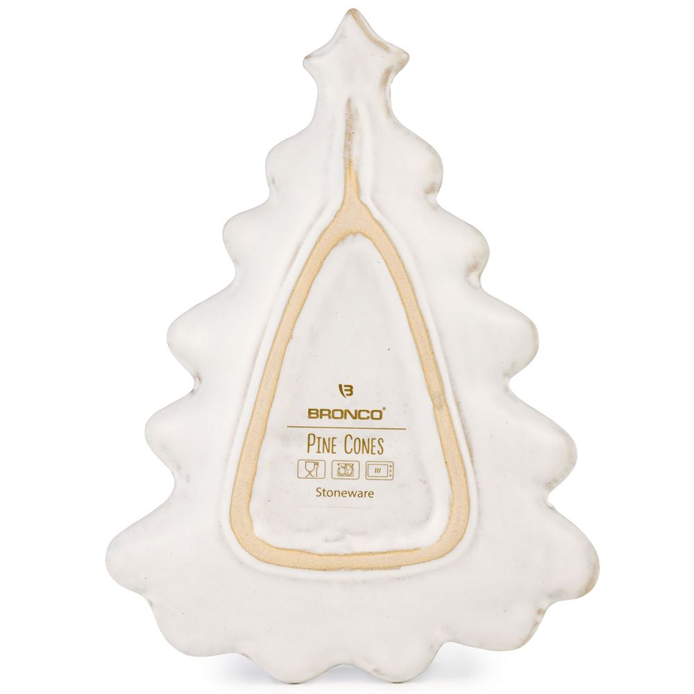 НАБОР СЕРВИРОВОЧНЫХ БЛЮД КОЛЛЕКЦИЯ "PINE CONES", 2 ШТ. / 18,2*13,3*2 СМ