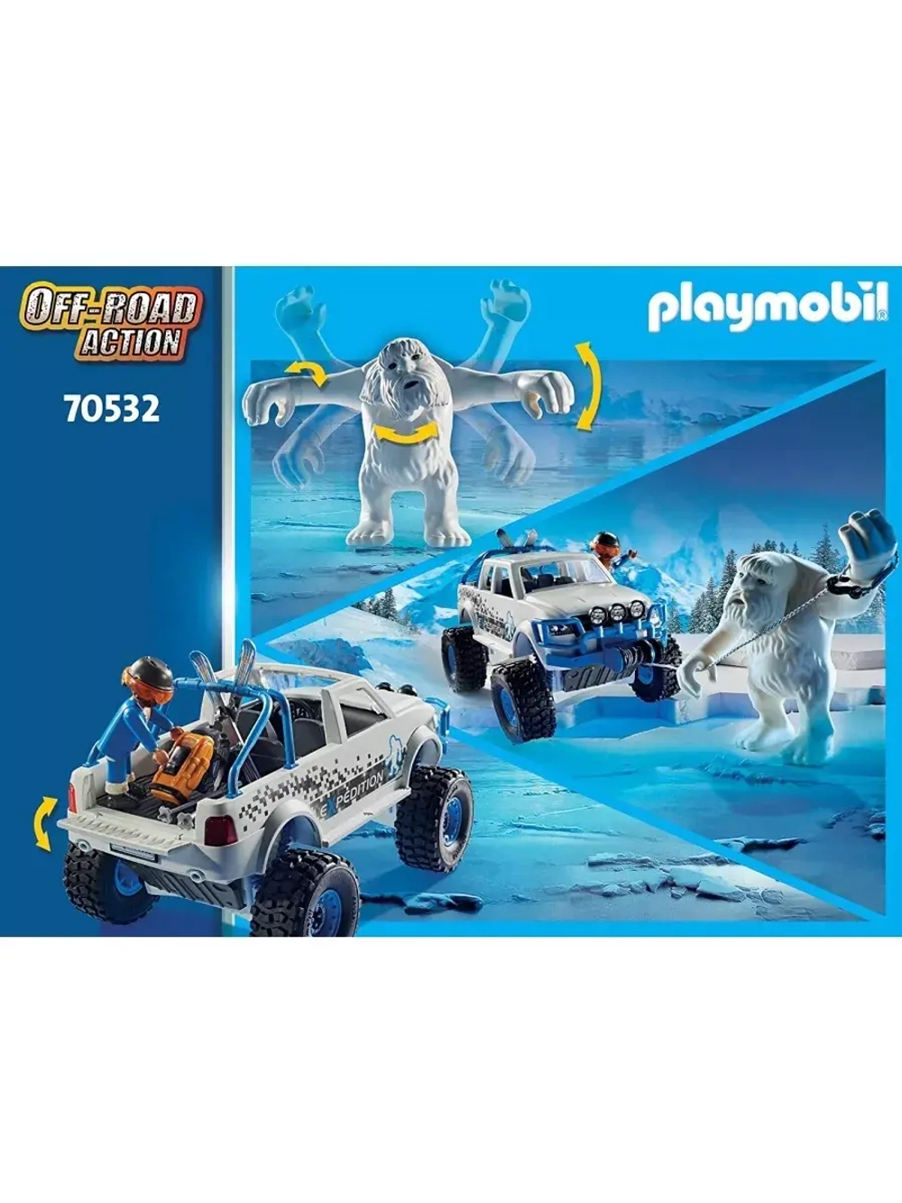 Набор Экспедиция снежного зверя Playmobil 70532