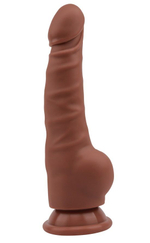 Коричневый фаллоимитатор Sailor - 22,5 см. (Цвет: коричневый)