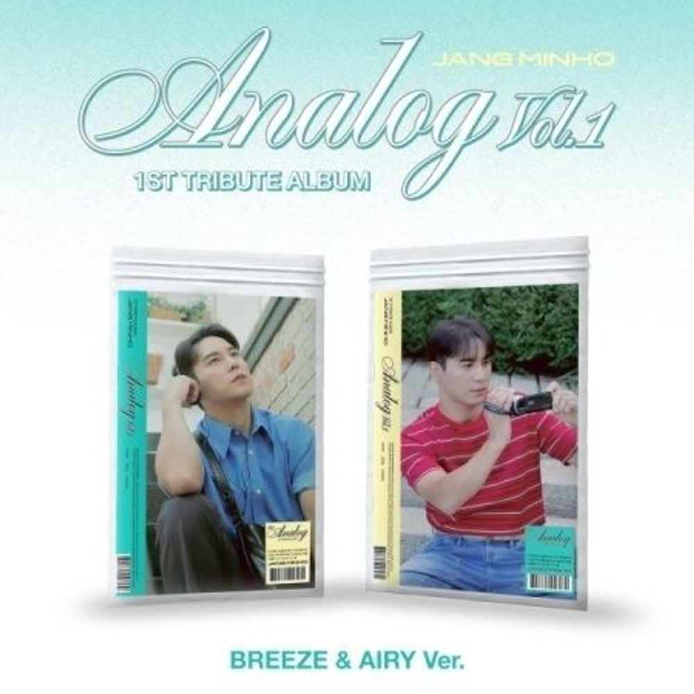 Альбом JANG MIN HO - Analog Vol.1 1ST TRIBUTE POCAALBUM 2 Version SET