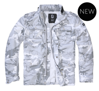 Brandit BRITANNIA WINTER JACKET blizzard camo