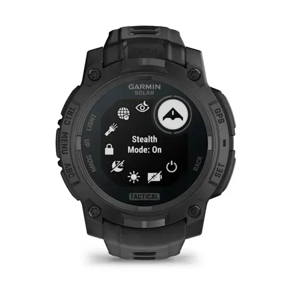 Смарт-часы Garmin Instinct 3 (45 мм) Solar Tactical Edition черные