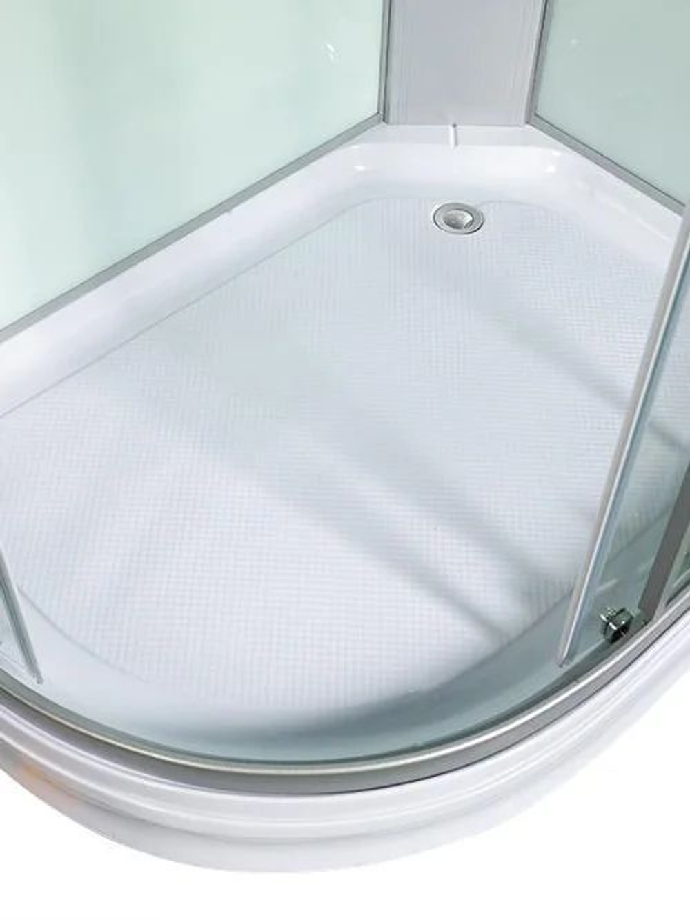 Душевая кабина WeltWasser  WW500 WERRA 1204 R 120х90 см,  прозрачное стекло, поддон низкий, крыша, гидромассаж, правосторонняя