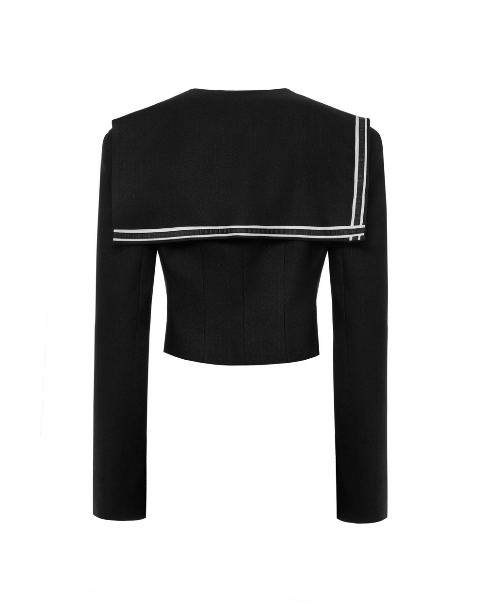 Укороченный приталенный жакет