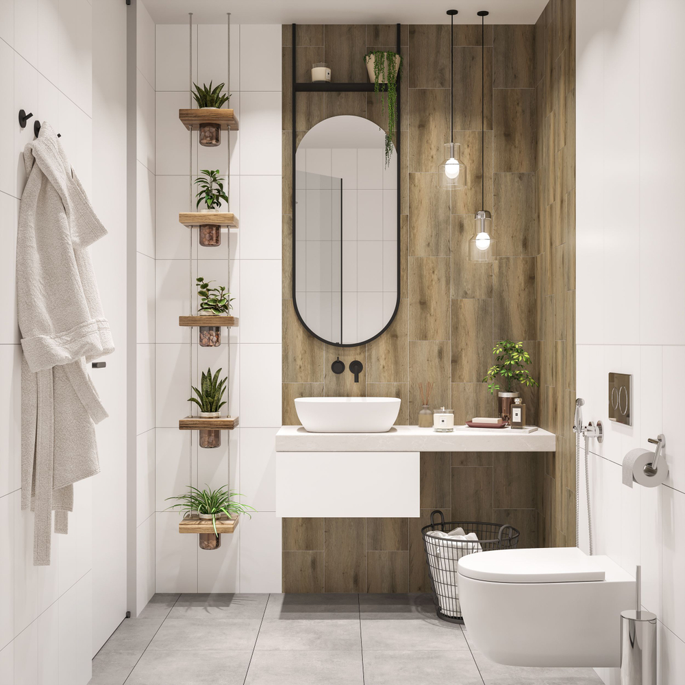 Плитка керамическая CULTO ECTA ASHWOOD матовый 20x40см, упаковка 1,2м2