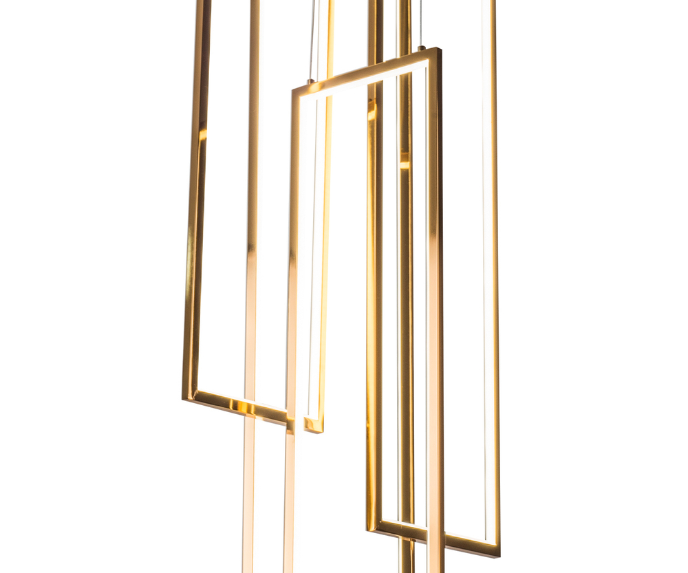 08459-4A,36 Люстра каскадная Алони латунь