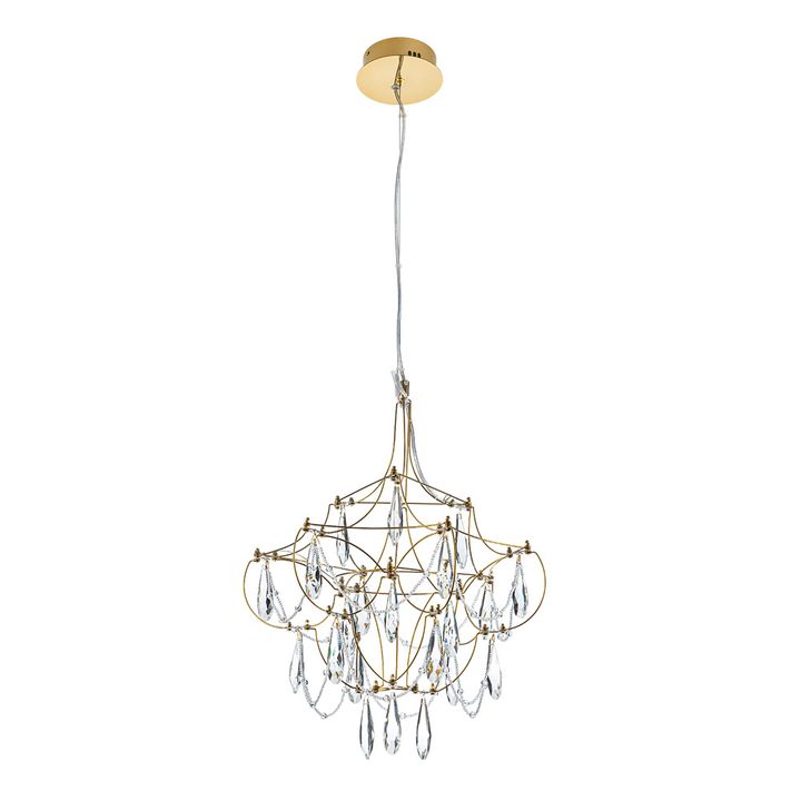 Подвесная светодиодная люстра Modelux Premium ML.5601.400P BS