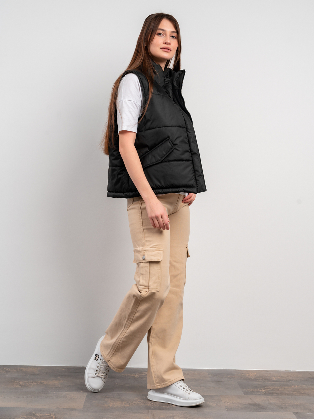 Жилет "Эйприл" черный