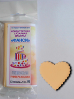 Мастика "Фанси" (100 гр) для обтяжки и лепки. Телесная