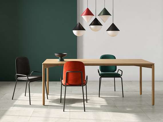 Стул Ror, Double Frame, зеленый велюр