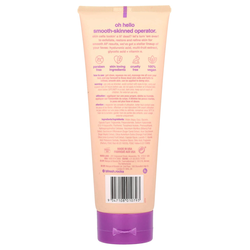 b.fresh, Smooth AF, Exfoliating Body Serum , 8 fl oz (236 ml)