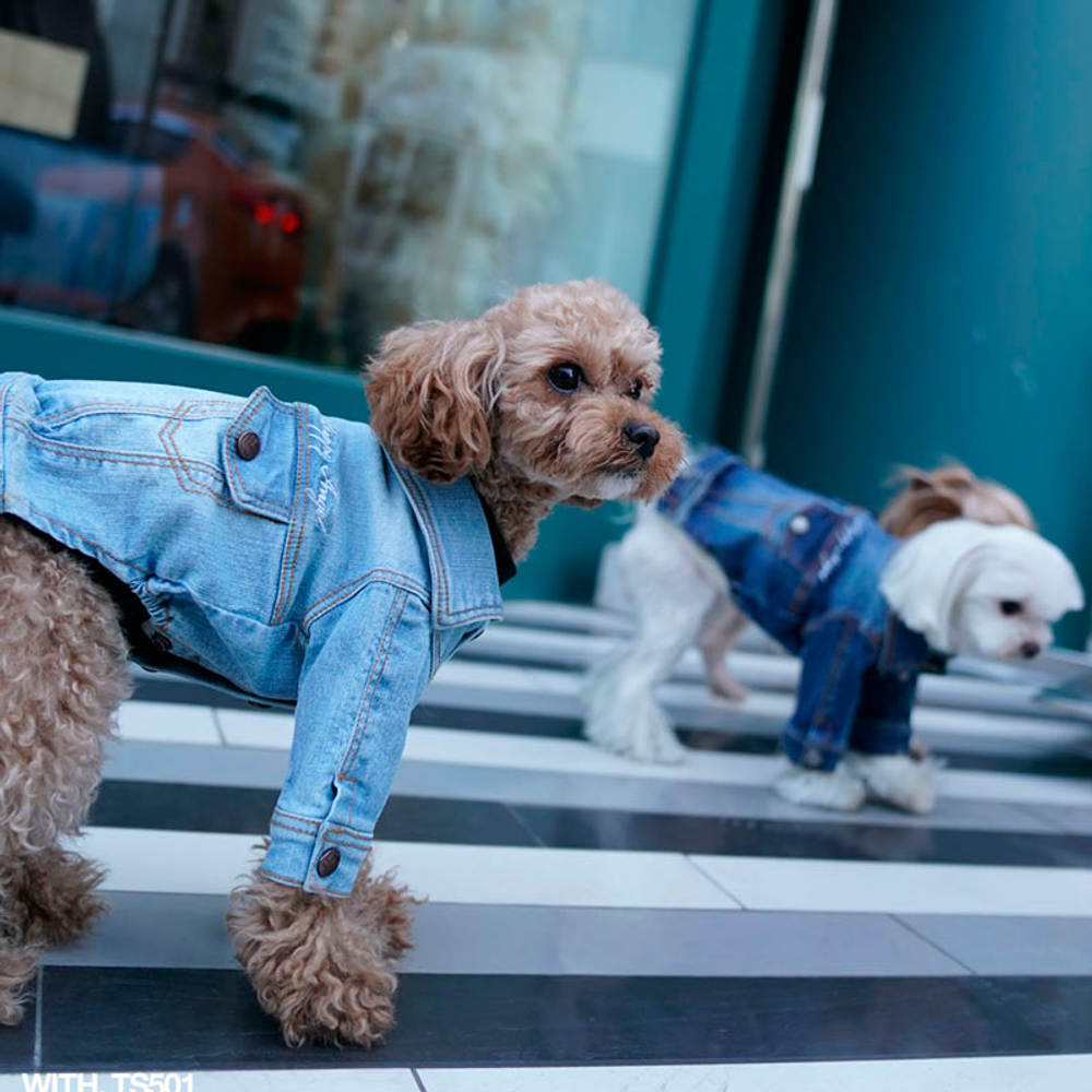 406 PA-OW Джинсовка с рукавами / куртка джинсовая