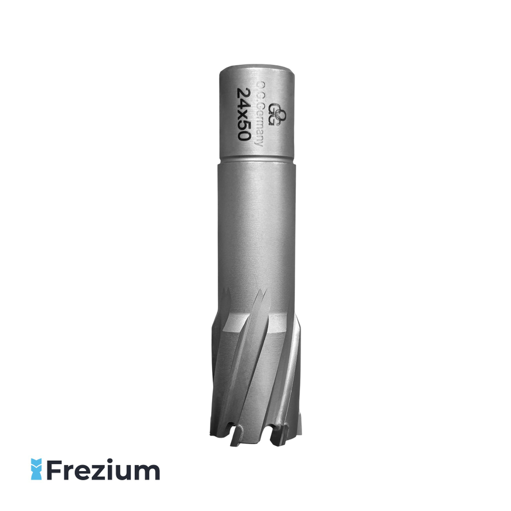 Сверло корончатое для магнитного станка "O.G.Germany" 24x50 мм Weldon 19; CGT24-50 Сверло корончатое для магнитного станка "O.G.Germany" 24x50 мм Weldon 19; CGT24-50