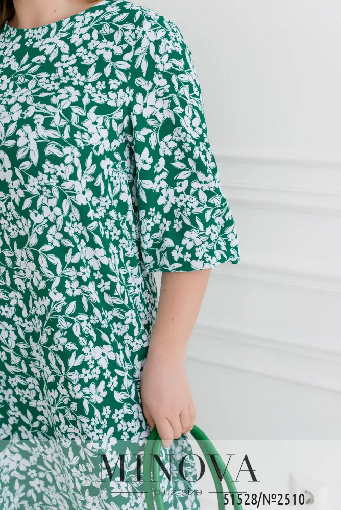 Платье 2510-зеленый Minova