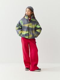 Брюки палаццо "Малина" утепленные 7+