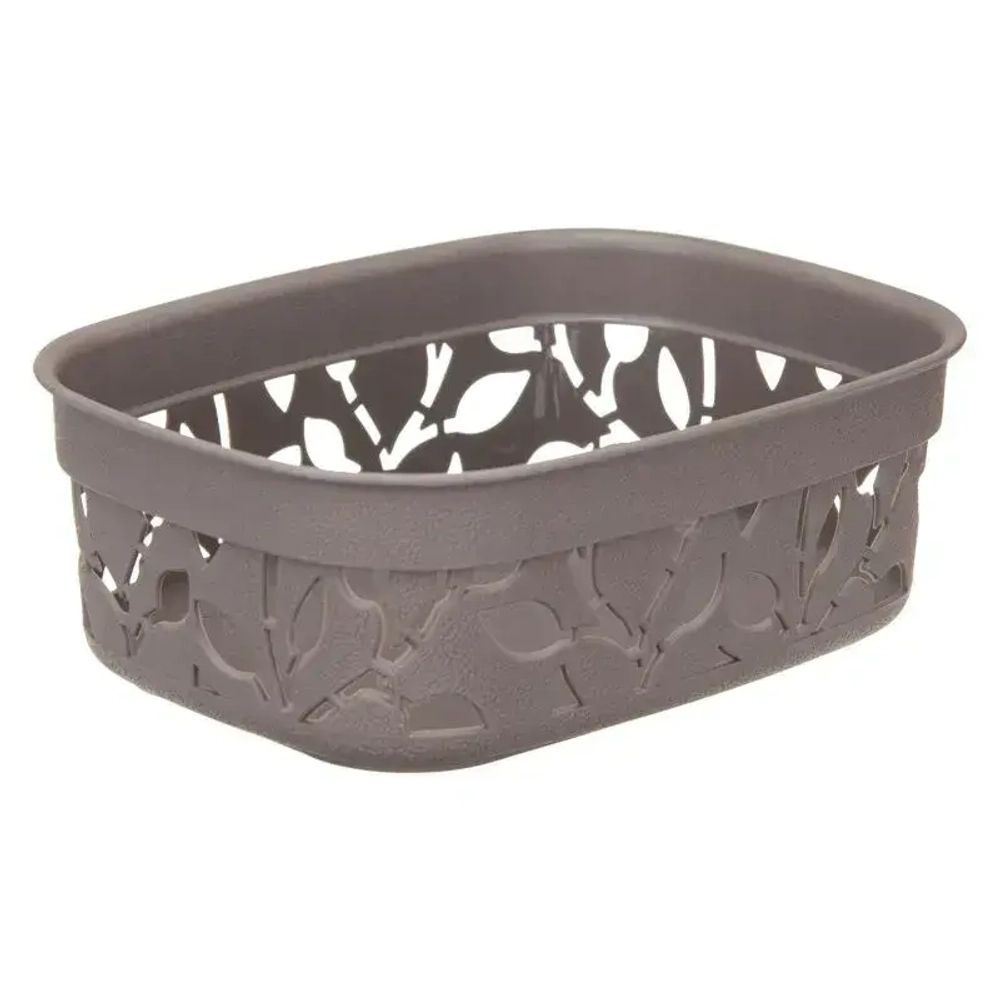 Коробка ФЛОРА 1л французский серый 0,065*0,14*0,185 м (комплект 24 шт)