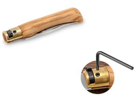 Нож складной Old Bear Classical Olive XS, W1.4060, Satin, оливковое дерево