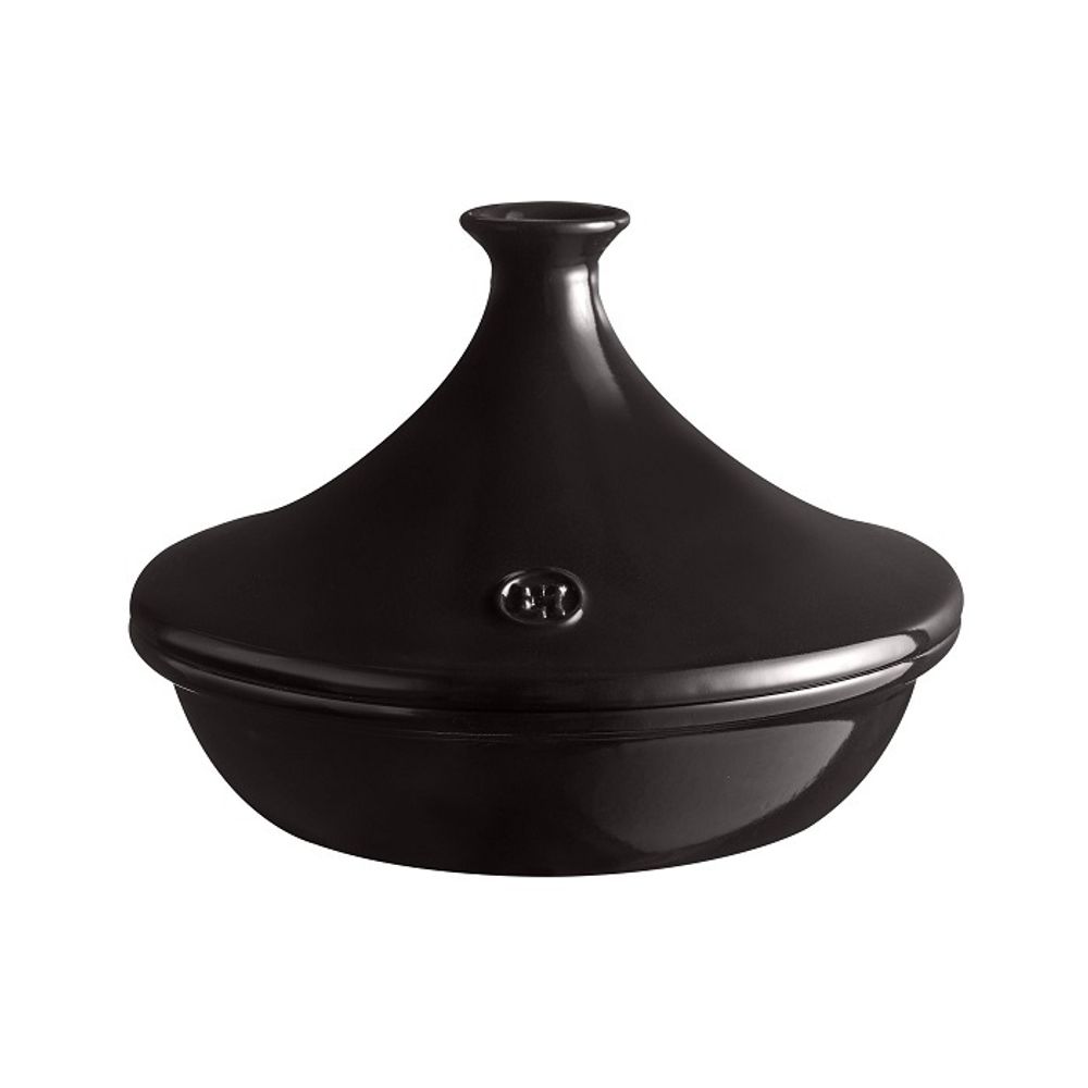 Тажин 1,80 л. d=270 мм. h=200 мм. с крышкой черный керам Emile Henry /1/ Тажин 1,80 л. d=270 мм. h=200 мм. с крышкой черный керам Emile Henry /1/