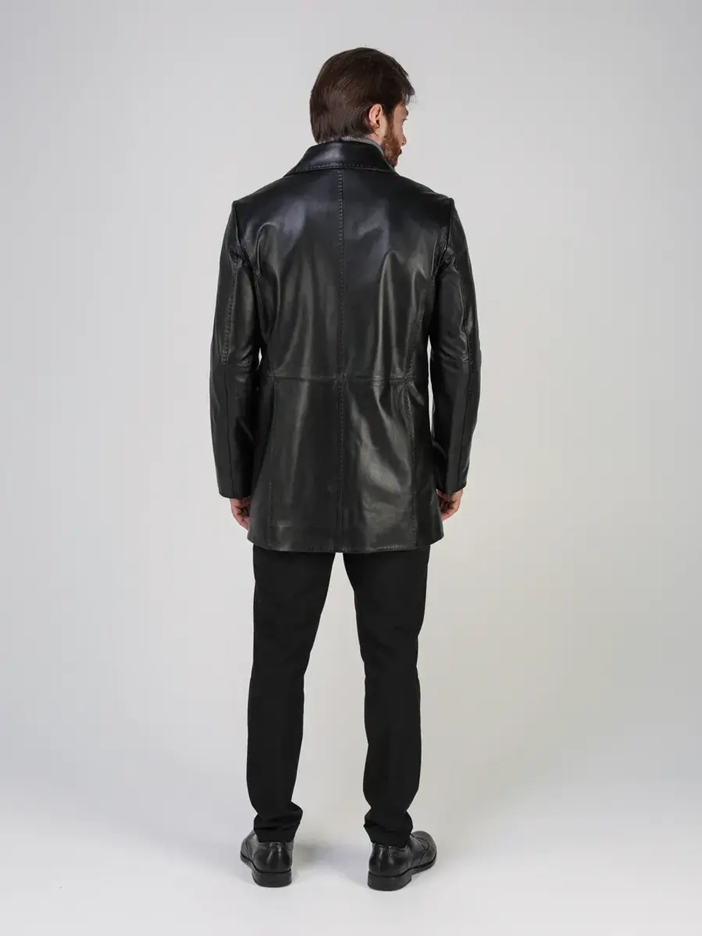 Кожаная куртка демисезонная