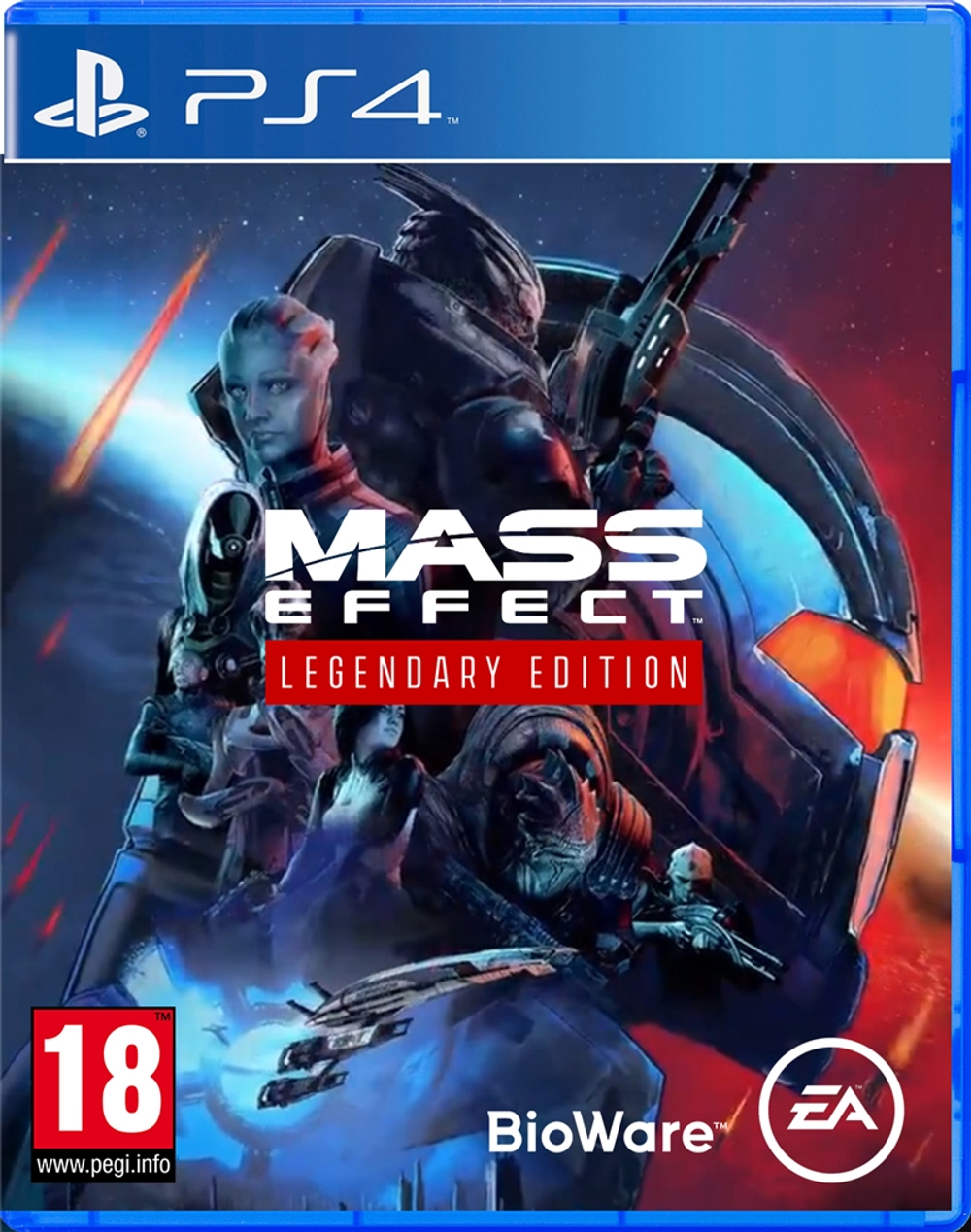 Mass Effect Trilogy [PS4] Б/У