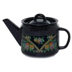 Чайник эмал 1,0л с рис 27074РкЭ Красава