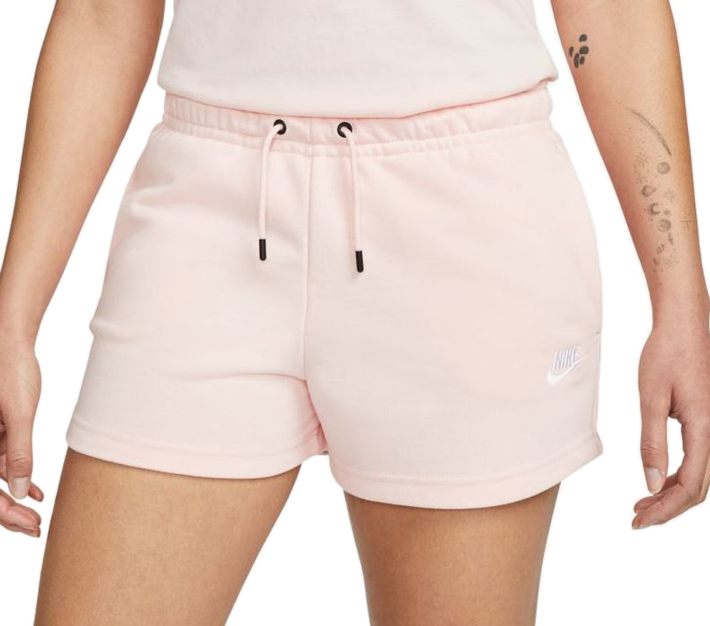 Женские теннисные шорты Nike Sportswear Essential Short French Terry W - atmosphere/white