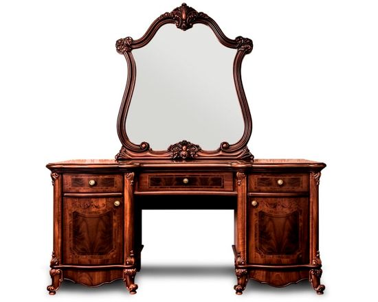 Стол туалетный  ИЛОНА с пуфом караваджо